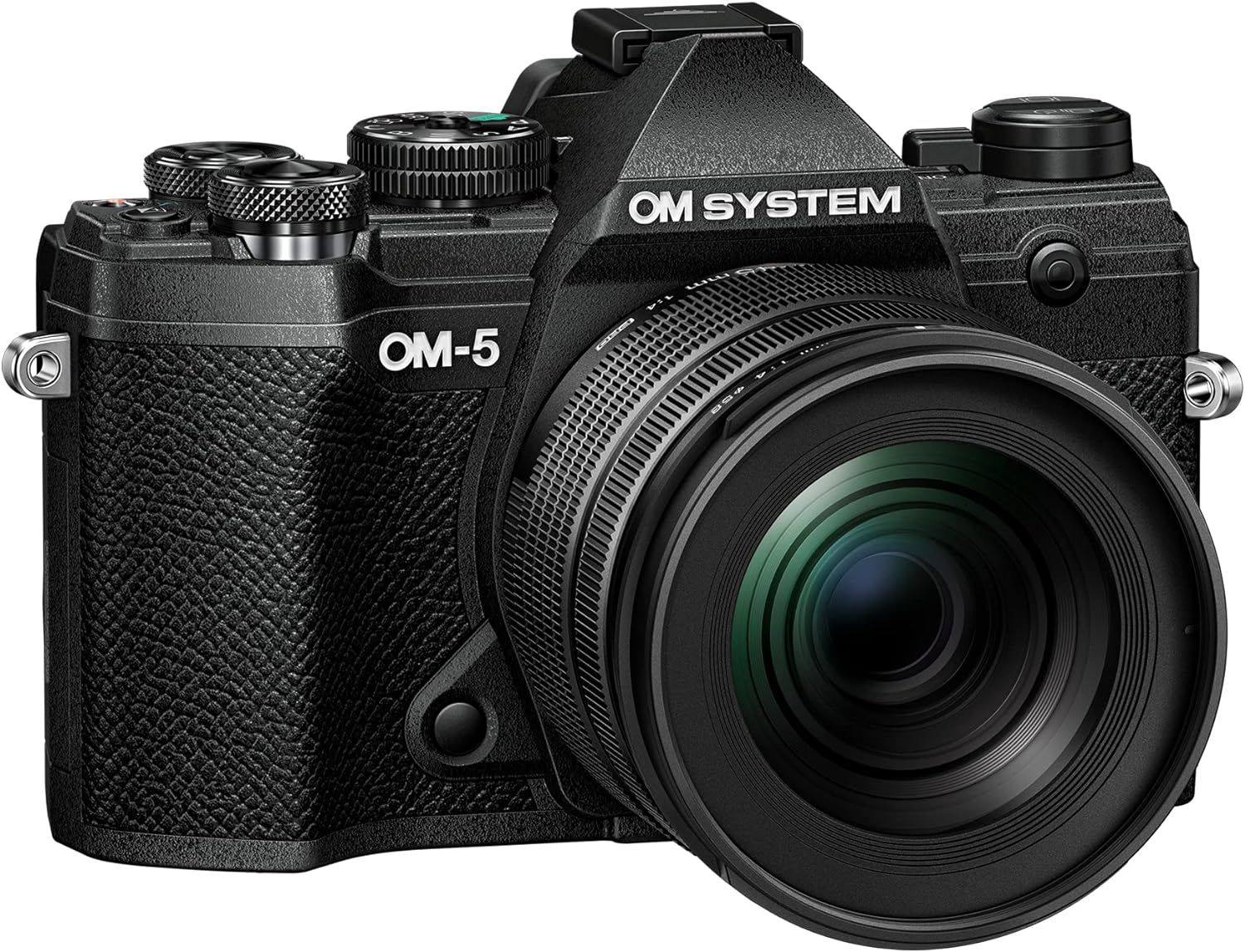 Olympus Компактный фотоаппарат OLYMPUS   OM SYSTEM  OM 5 KIT KIT  12-45 MM  F4.0  PRO    BLACK, черный