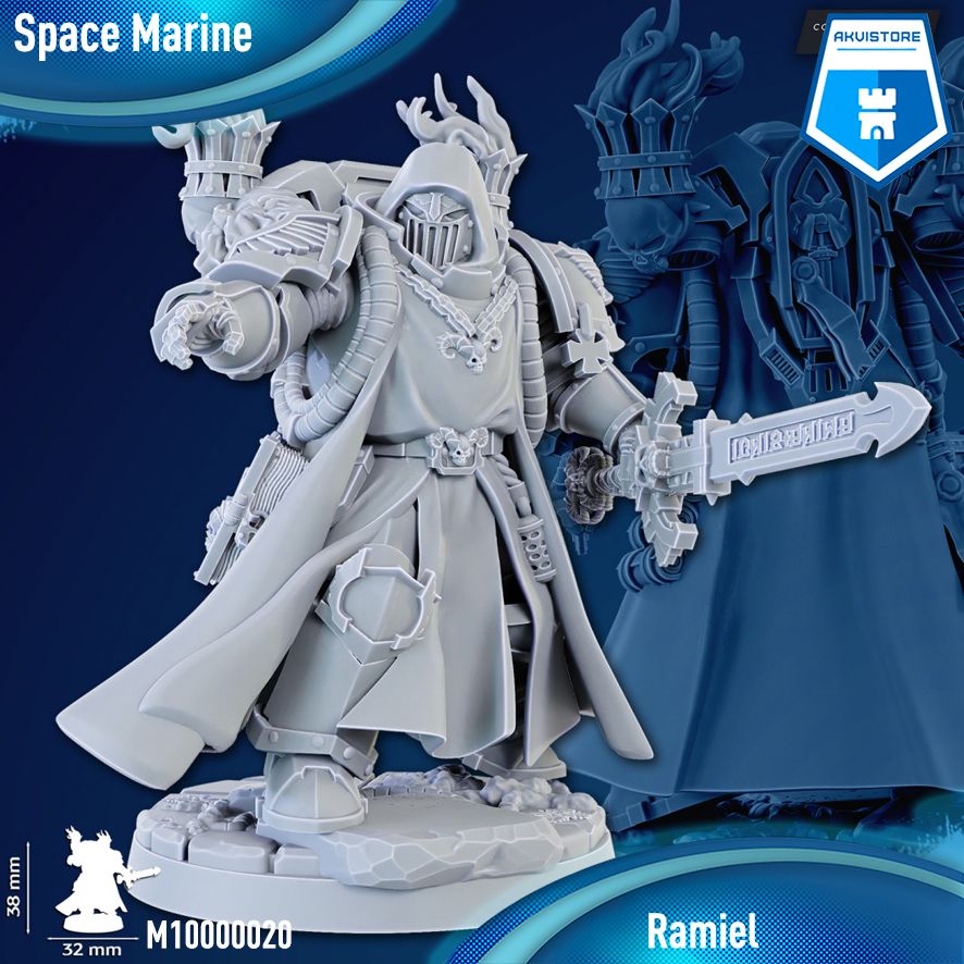 Космическиедесантники(SpaceMarine)-Ramiel32ммминиатюра3DпечатьWarhammer40000