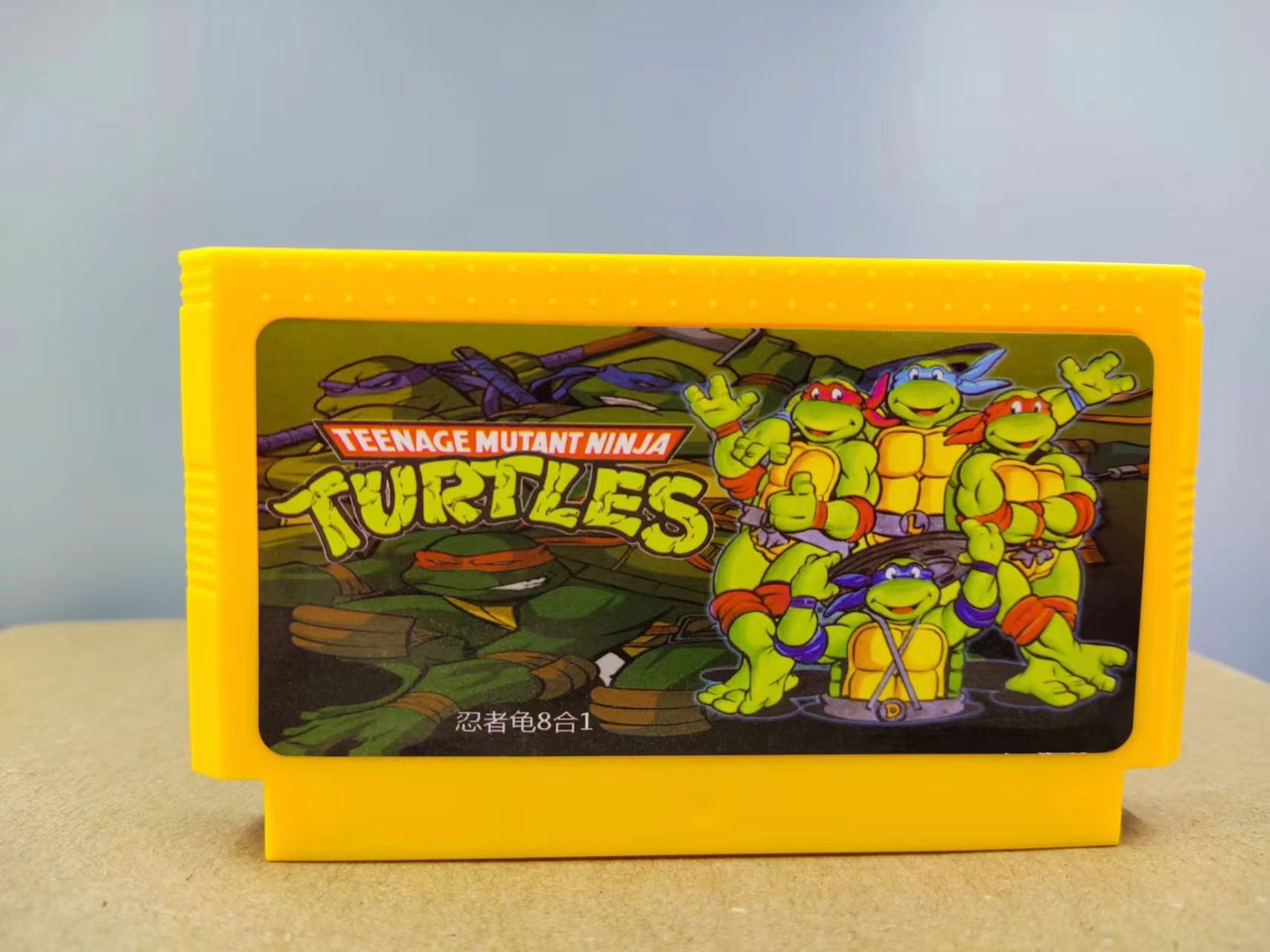 Картридж для 8 бит сборник 8 игр : TURTLE 1-4/ SUPER TURTLE 1-4 (без коробки)