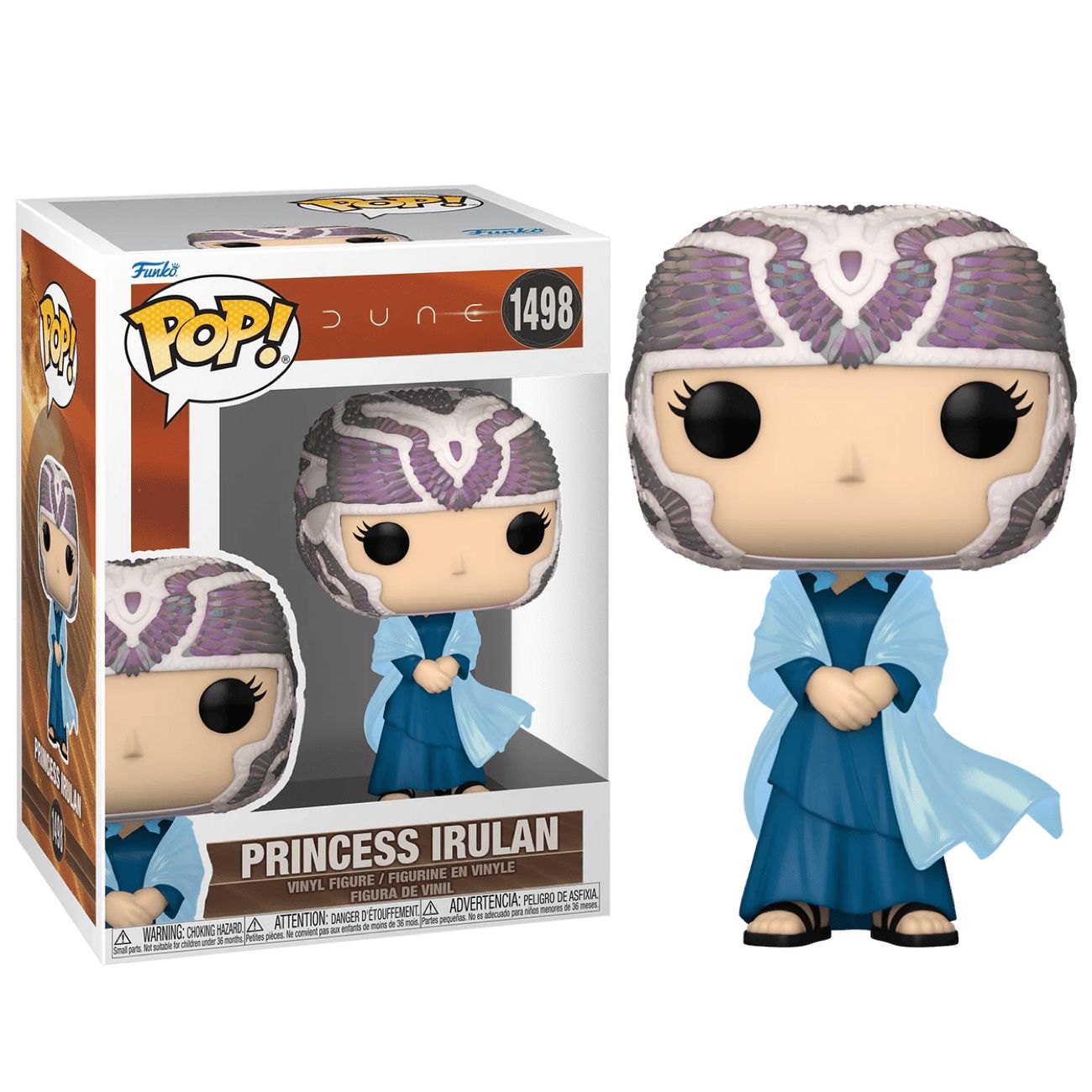 Фигурка Funko Pop! Dune 2: Princess Irulan (Фанко Поп Принцесса Ирулан  Коррино из фильма Дюна: Часть вторая) - купить с доставкой по выгодным  ценам в интернет-магазине OZON (1542336386)