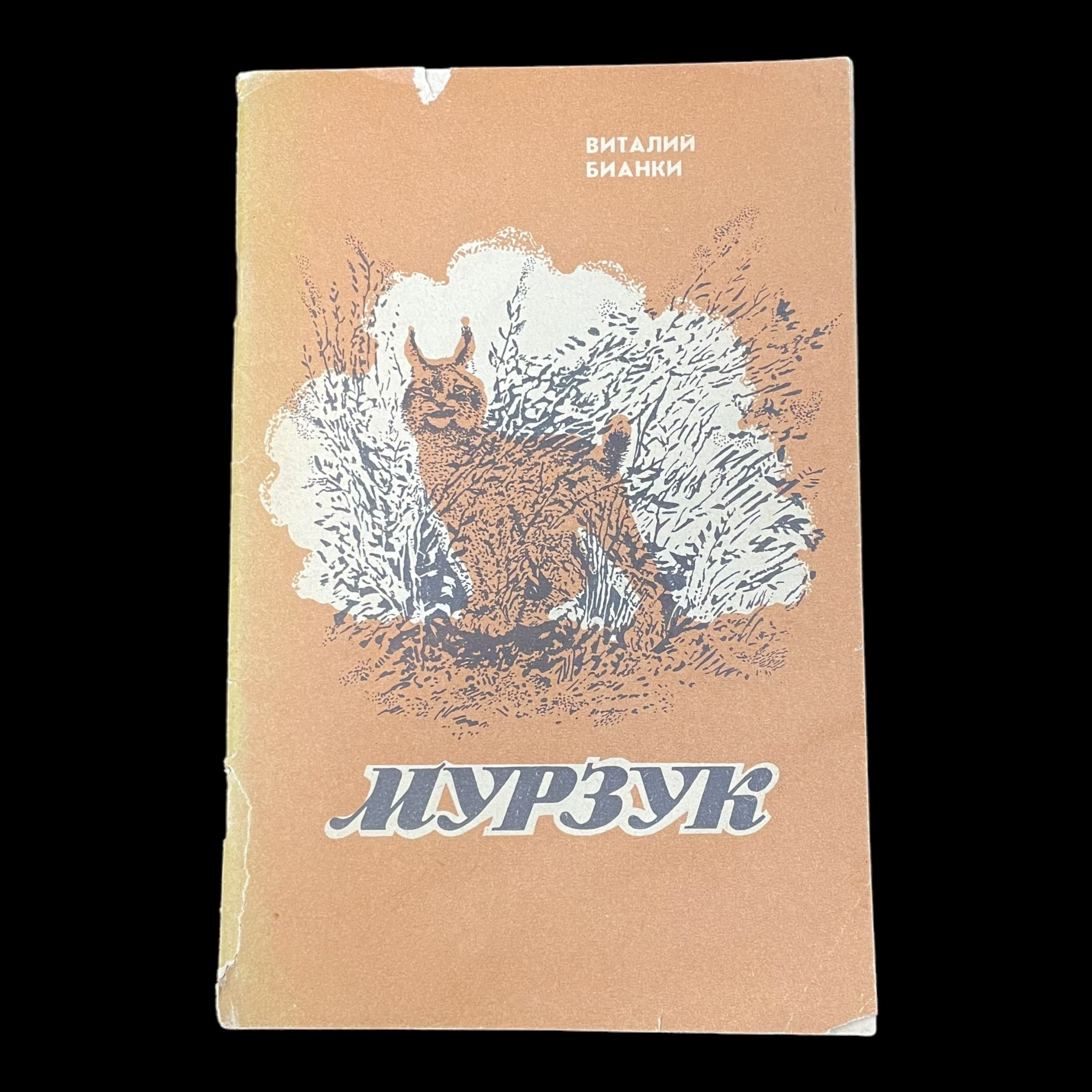 Винтажная книга. Мурзук. Виталий Бианки | Бианки Виталий Валентинович