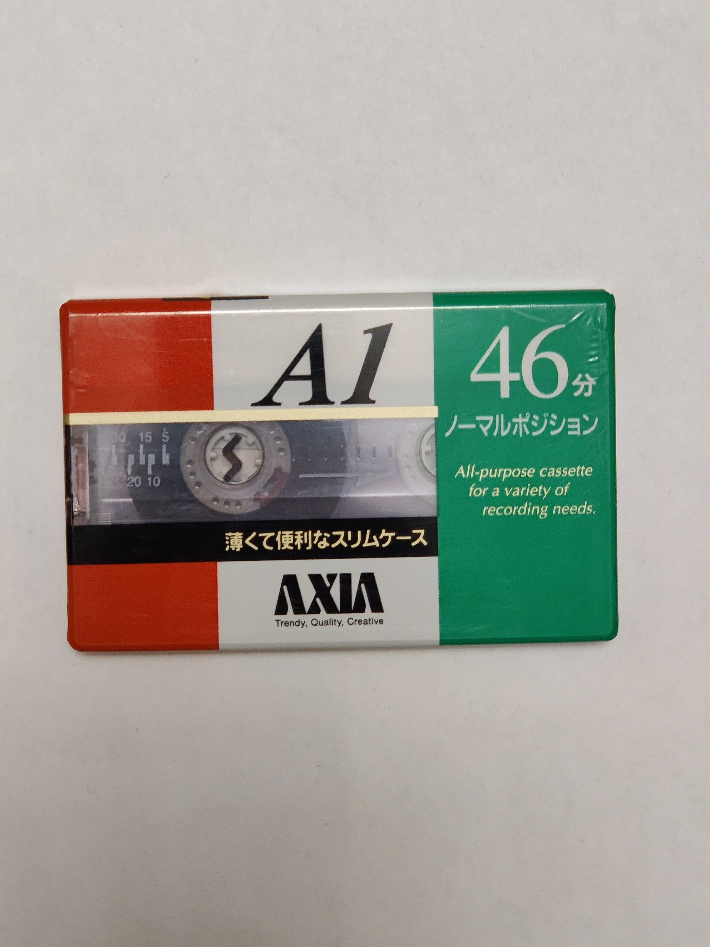 Аудиокассета запечатанная AXIA A1 46 (Fujifilm)