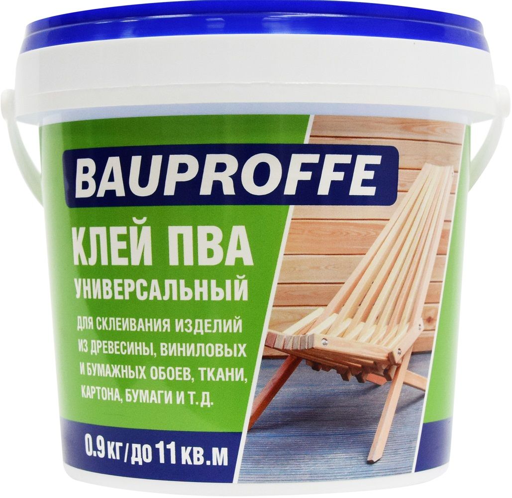 КлейПВАуниверсальныйBAUPROFFE0,9кг.