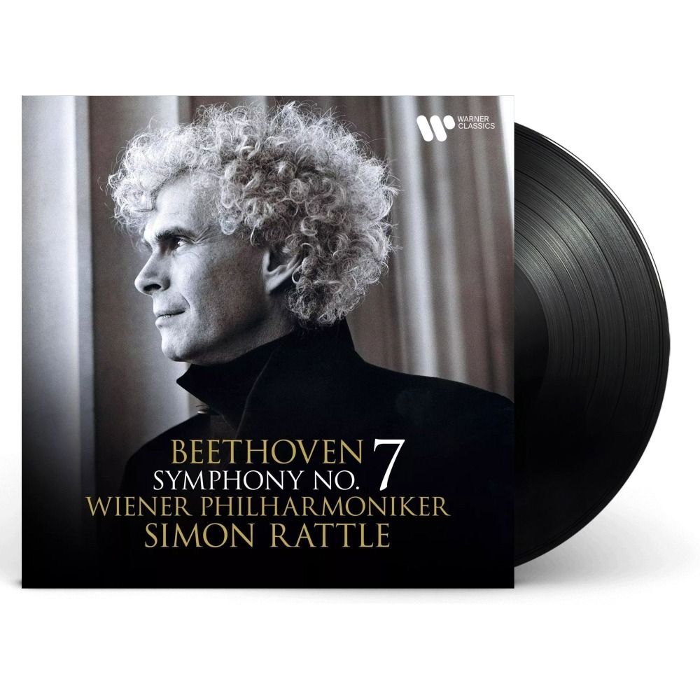 Виниловая пластинка Simon Rattle - Beethoven: Symphony No. 7 , Wiener Philharmoniker Vinyl, Stereo, 180g