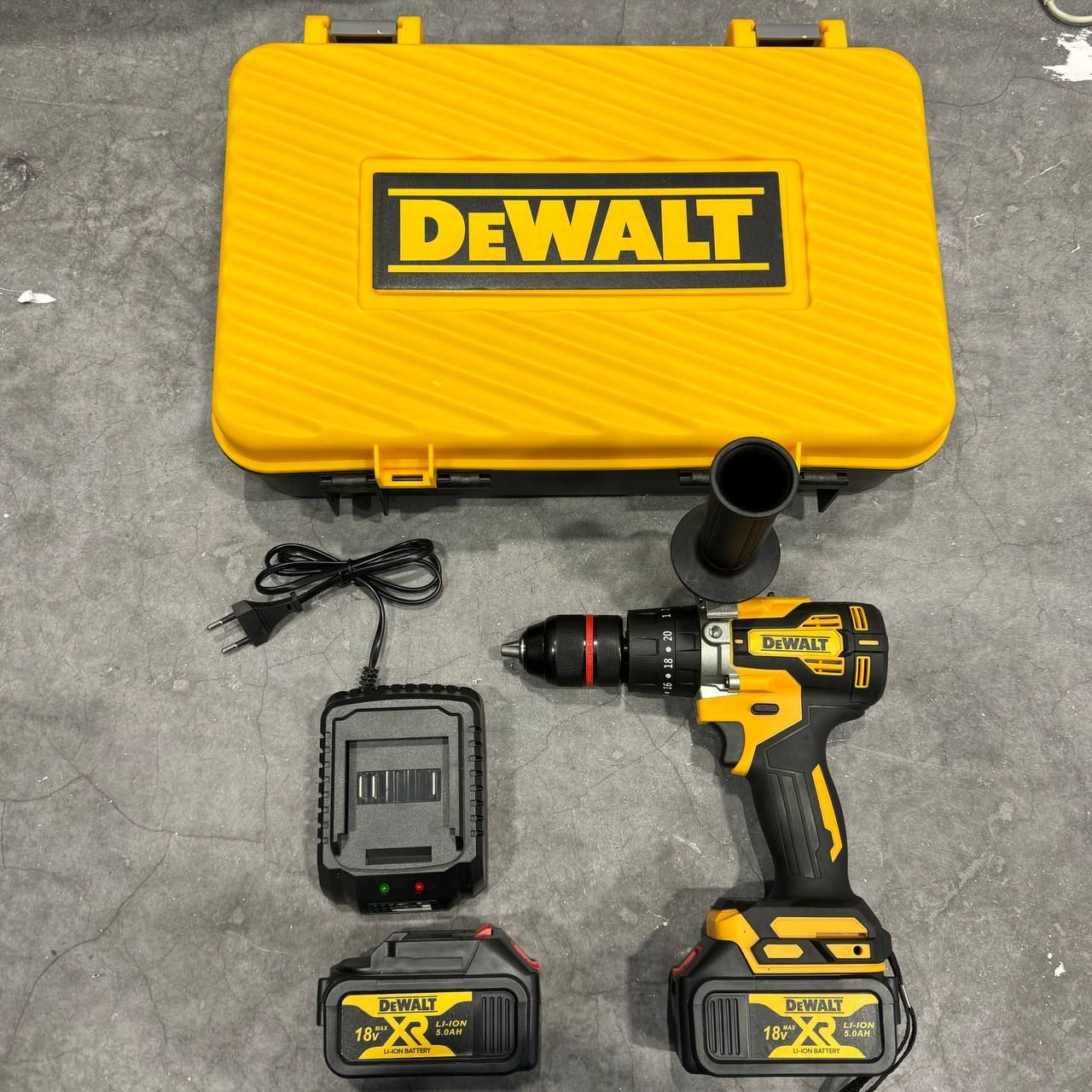 Шуруповерт для ледобура бесщеточный аккумуляторный, DeWALT, 18V