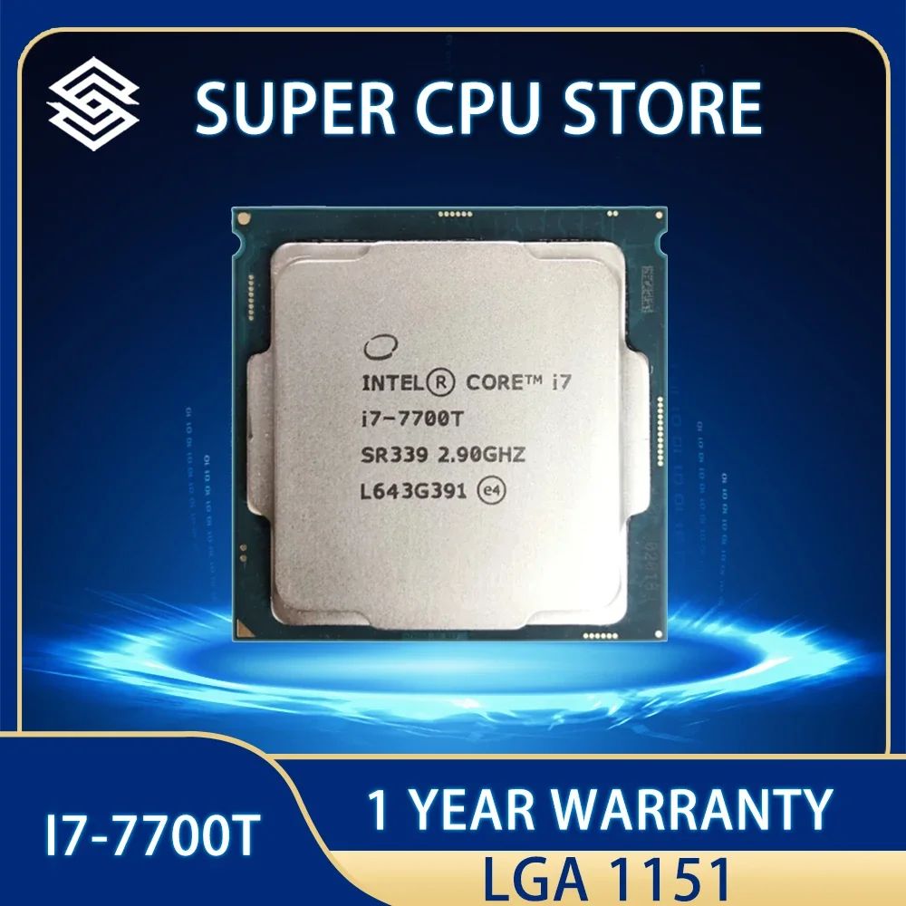 IntelПроцессорi7-7700T(Гарантия12месяцев)OEM(безкулера)