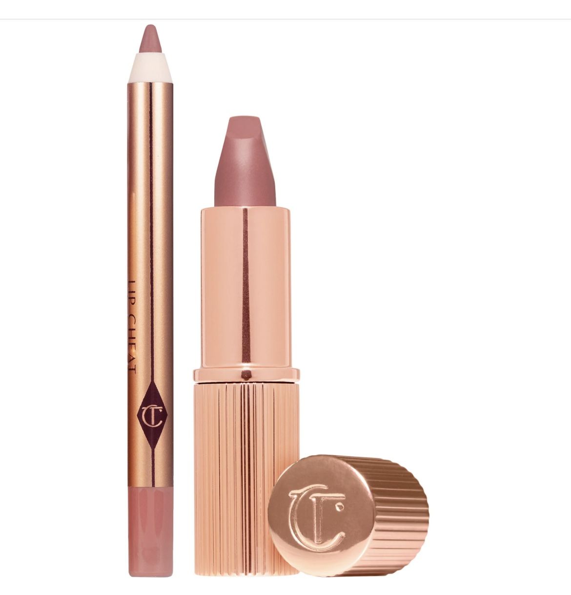 Набор для макияжа губ CHARLOTTE TILBURY Mini Pillow Talk Lip Kit оттенок Pillow Talk