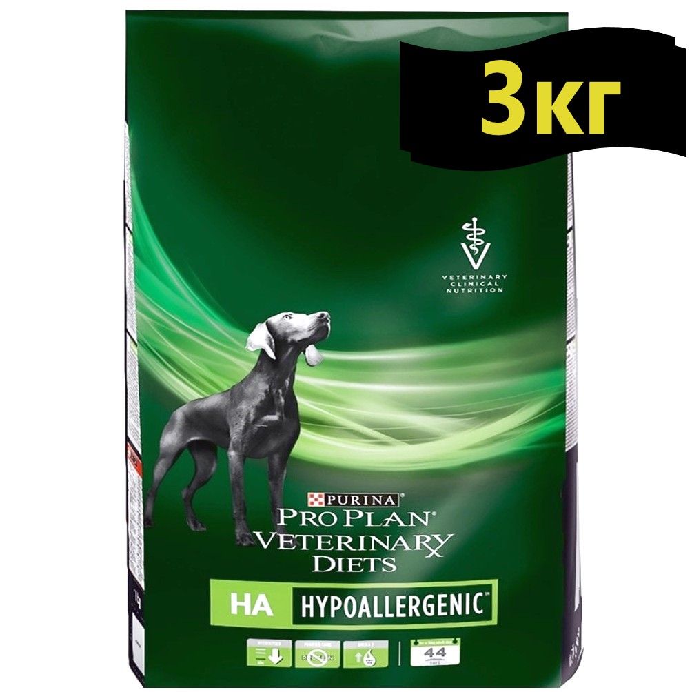 СухойкормдлясобакPROPLANVeterinaryDietsHAHypoallergenic3кгдлясниженияпищевойаллергии