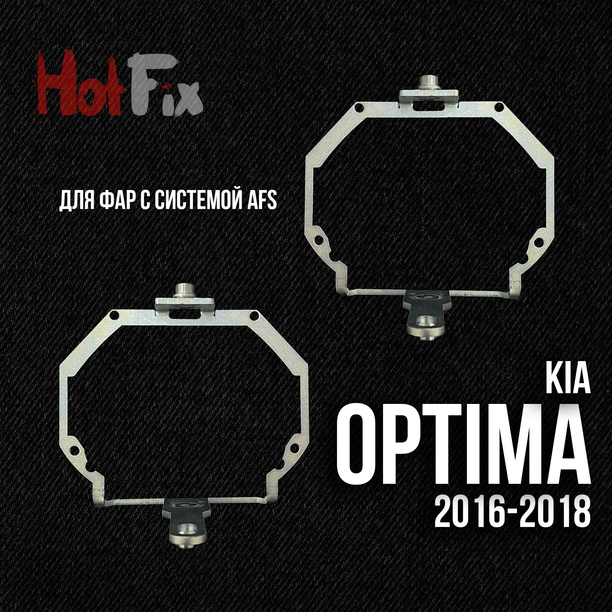 Переходные рамки для замены линз на Kia Optima 2016-2018 AFS, переходная рамка 2шт