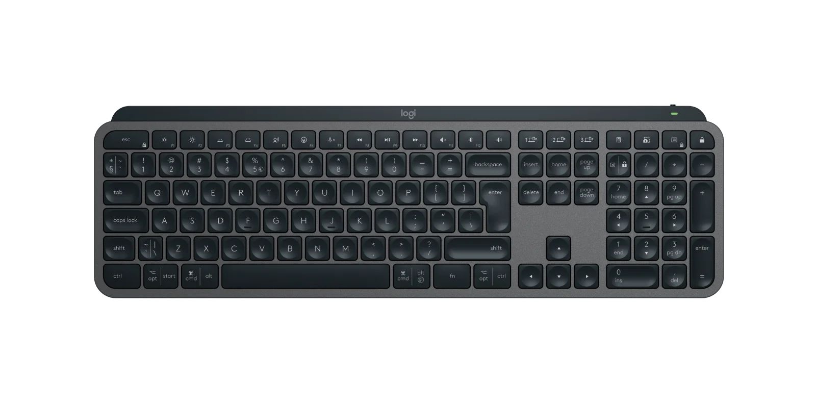 БеспроводнаяклавиатураLogitechMXKeysSGray(RU)L920-011601