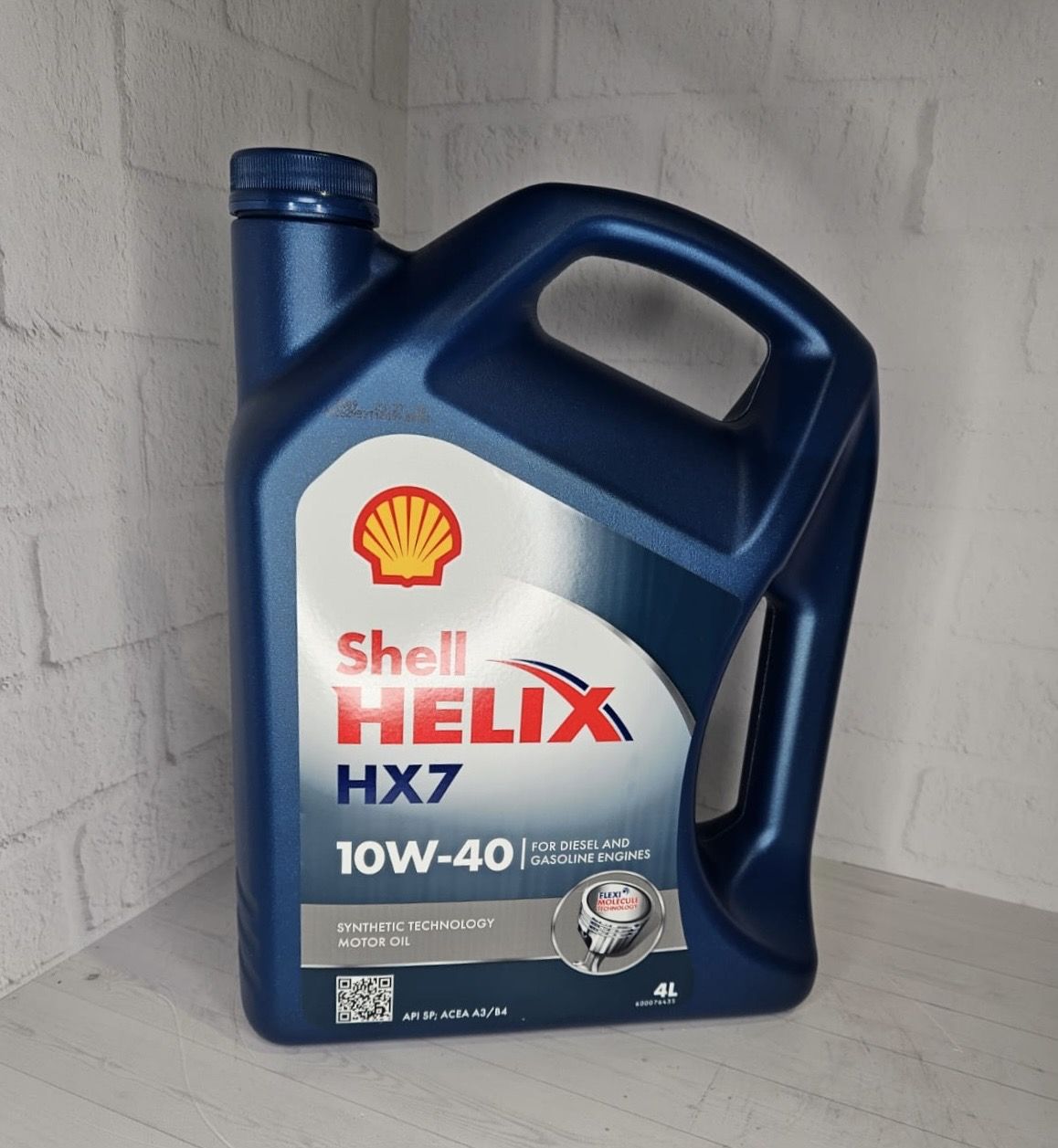 Shell helix hx7 10W-40 Масло моторное, Полусинтетическое, 4 л