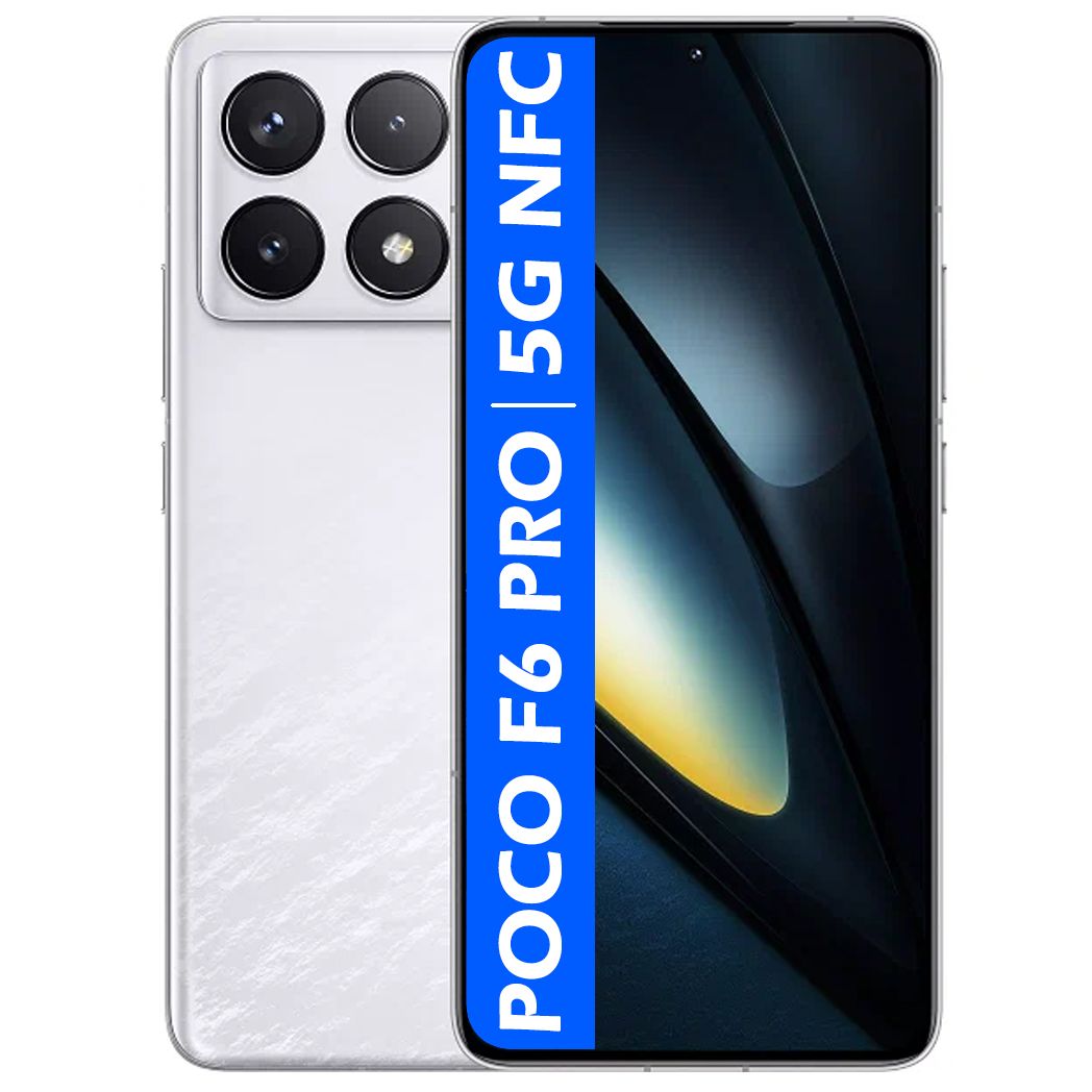 XiaomiСмартфонРОСТЕСТ(ЕВРОТЕСТ)PocoF6Pro5GNFC512ГБ,белый