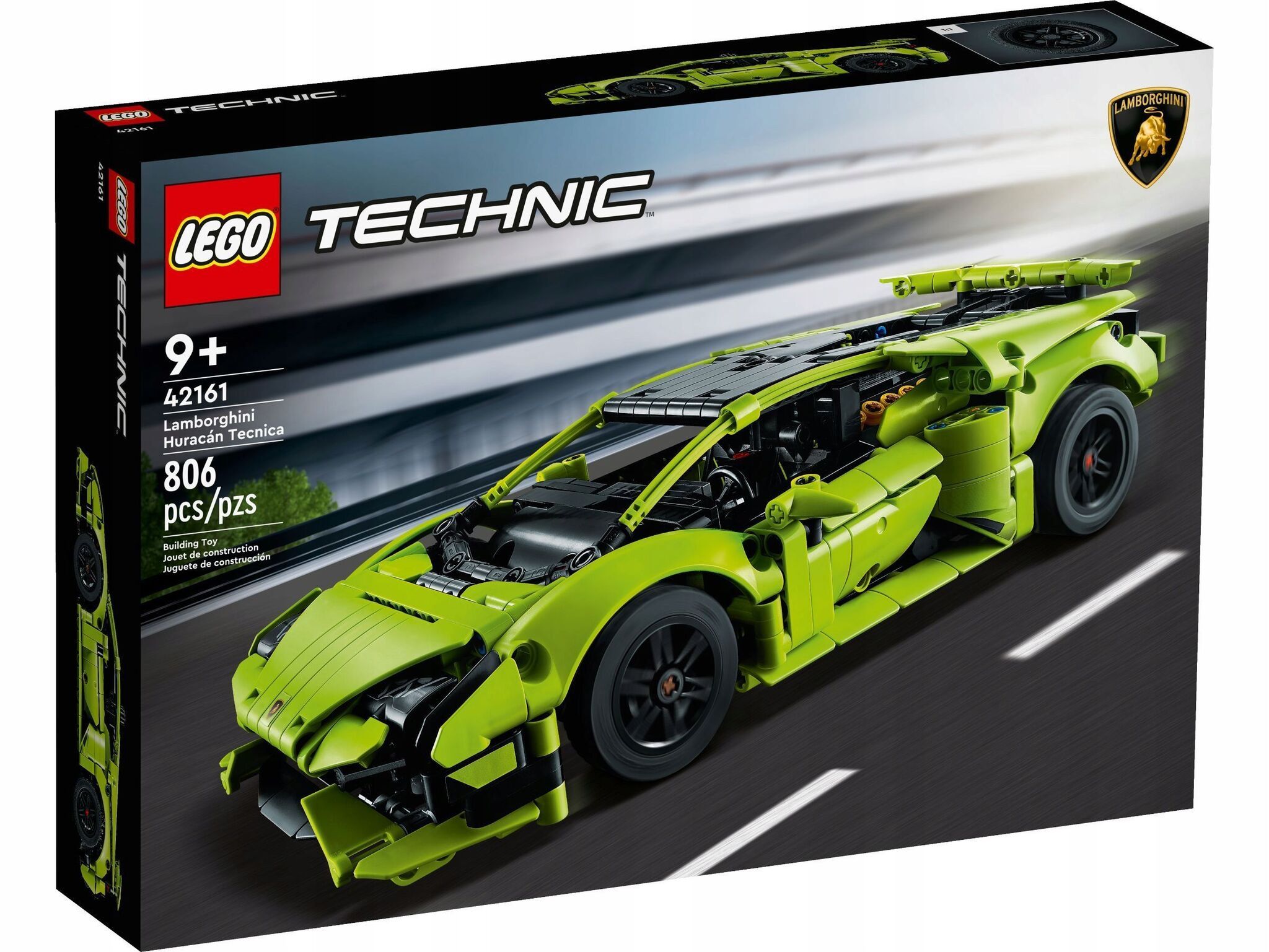 Конструктор LEGO Technic Lamborghini Huracan Tecnica, 806 деталей, 9+,  42161 - купить с доставкой по выгодным ценам в интернет-магазине OZON  (1210493859)