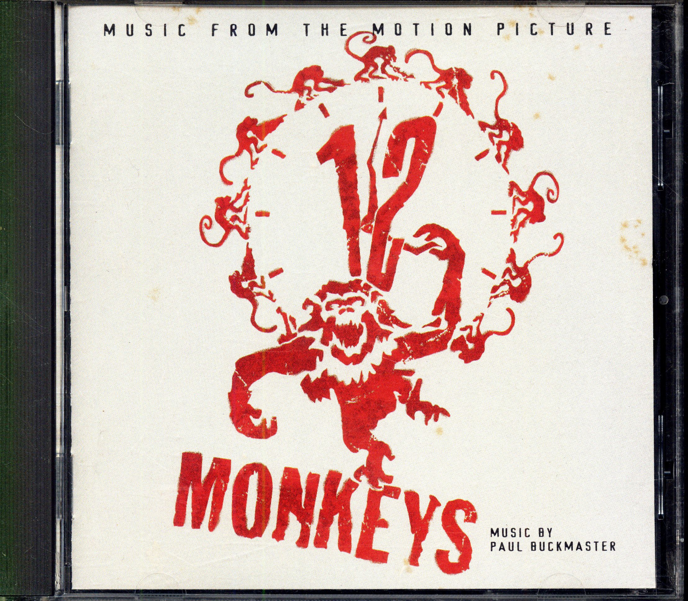 Paul Buckmaster 12 Monkeys (Japan, MCA Soundtracks, MVCM-596, 1996) CD