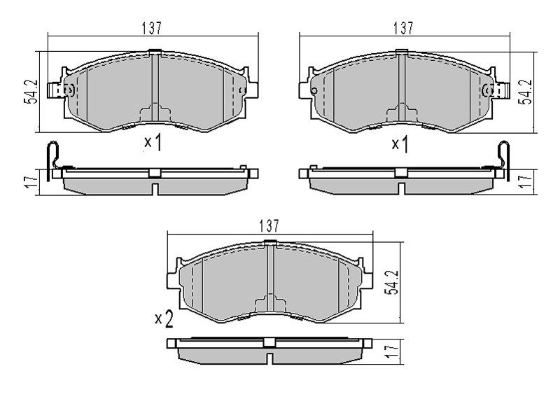 Колодки тормозные Sangsin Brake sp1482 - купить по низким ценам в интернет-магаз