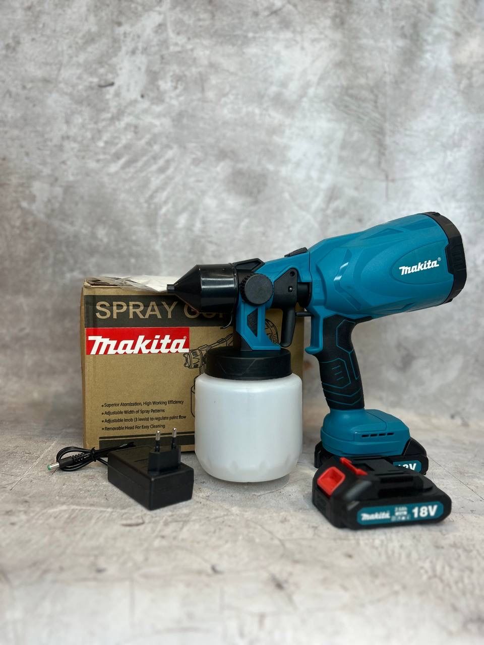 Краскопульт аккумуляторный Makita 18V