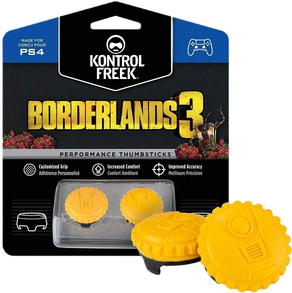 Насадки на стики FPS KontrolFreek Borderlands 3 для геймпада Sony PS4, PS5,  Xbox 360 накладки №4 - купить по выгодной цене в интернет-магазине OZON  (769365488)