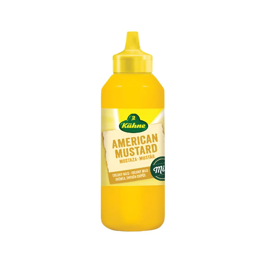 Kuhne Sqeeze Creamy mild mustard Горчица, 250мл