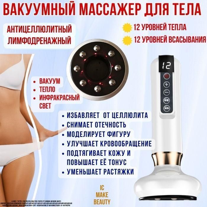 Массажерантицеллюлитныйдлятелавакуумный