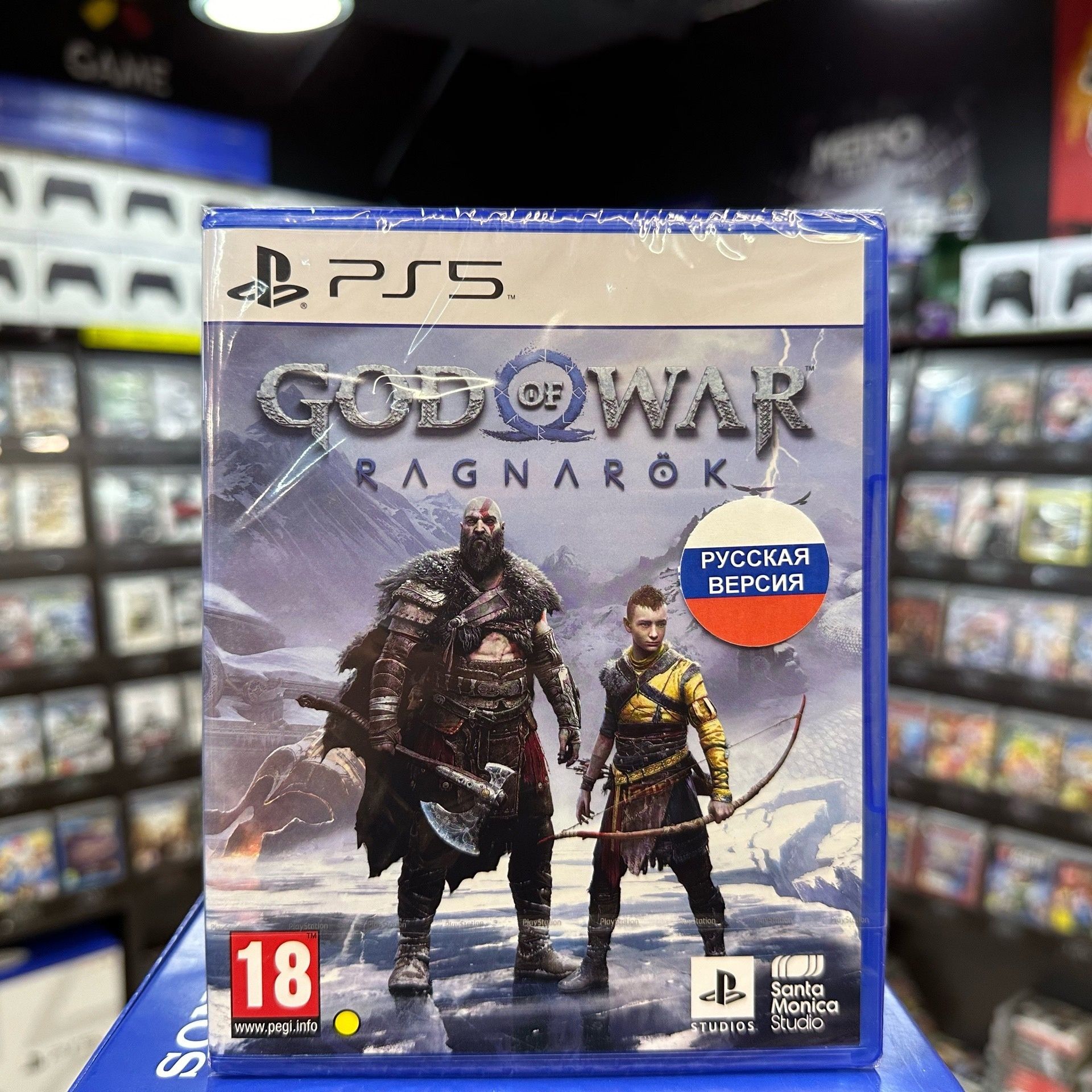 Игра God of War Ragnarok PS5 (Русская версия) (Новый)