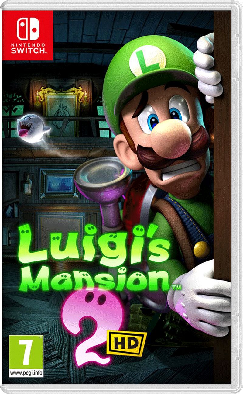 Игра Luigi's Mansion 2 HD (Русская версия) для Nintendo Switch