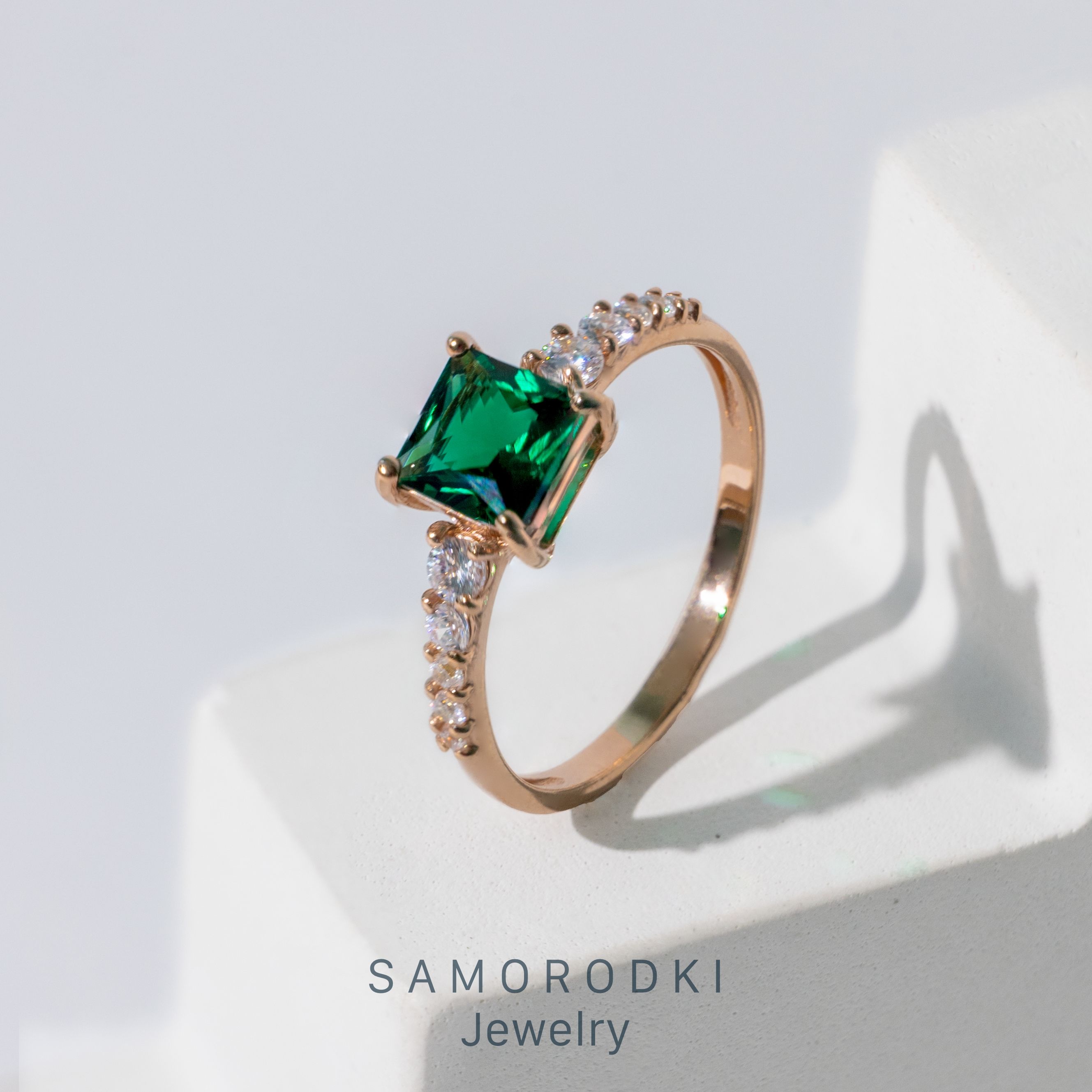 КольцоженскоеSAMORODKIJewelryсеребро925