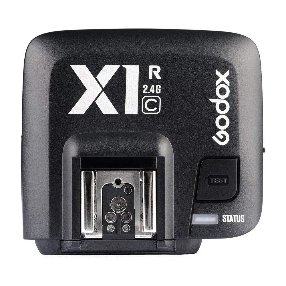 GodoxX1RTTL2.4GбеспроводнойприемникX1R-CX1R-NX1R-SсовместимыйX1T-C/N/SXPRO-C/N/SдлякамерсерииCanonNikonSony