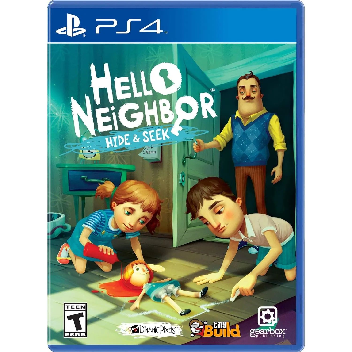 Игра Hello Neighbor: Hide & Seek (Привет сосед) PS4 (PlayStation 4, Русские субтитры)