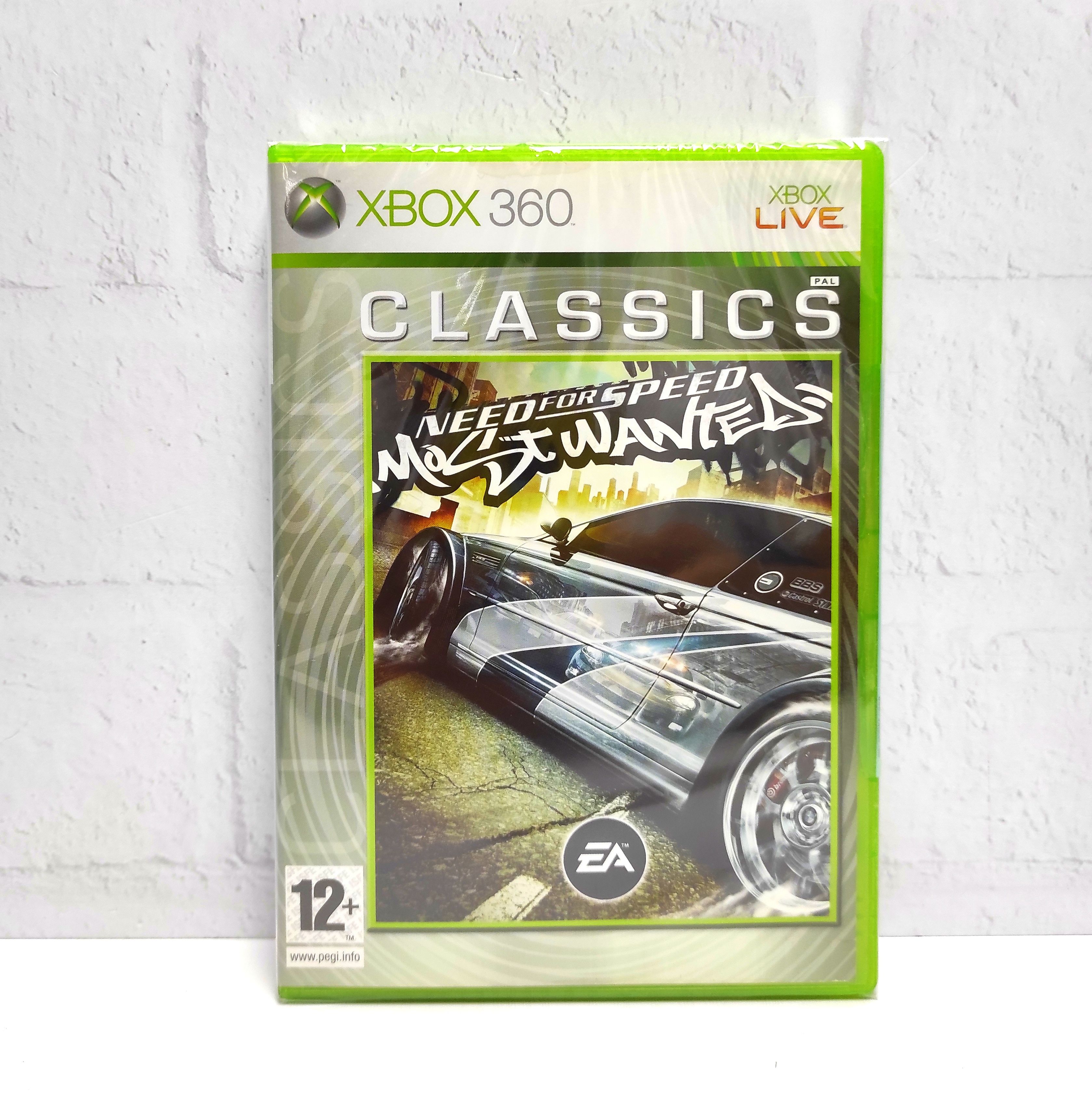 Need For Speed Most Wanted NFS 2005 Видеоигра на диске Xbox 360