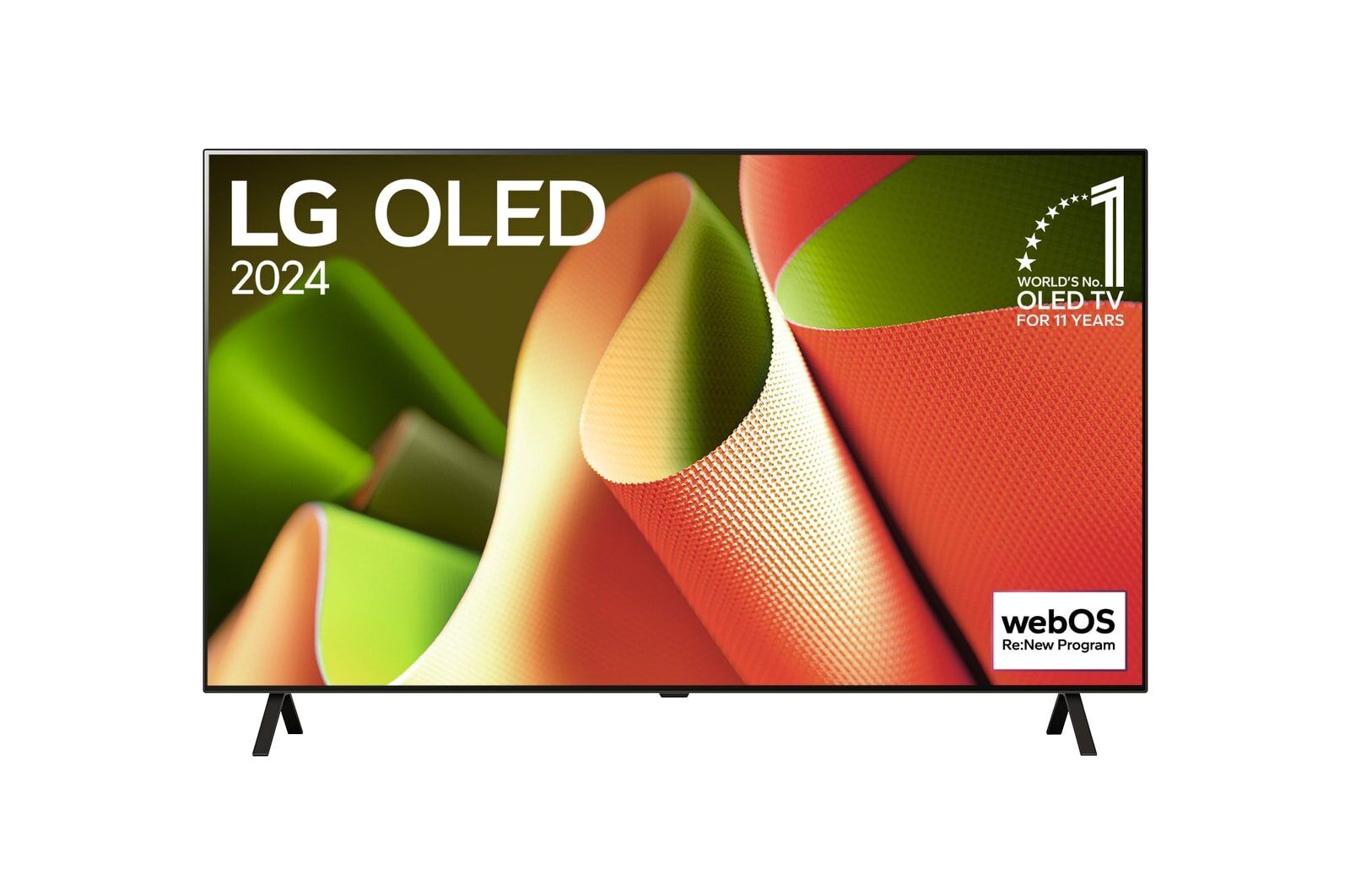 LGТелевизорOLED48B4RLA48"4KUHD,черный