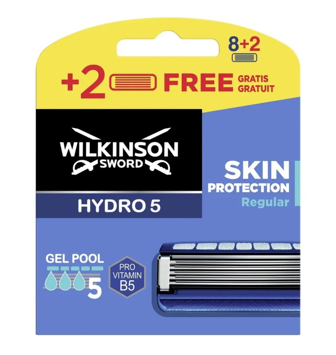 Сменные кассеты для бритья Wilkinson Sword Hydro5 Skin Protection Regular 10 шт.