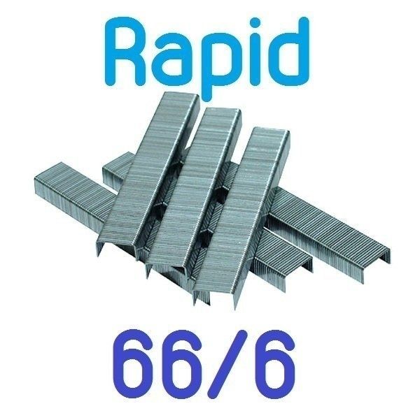 Скобы для степлера 66/6 Rapid (уп. 5000шт.) (RPD5520)