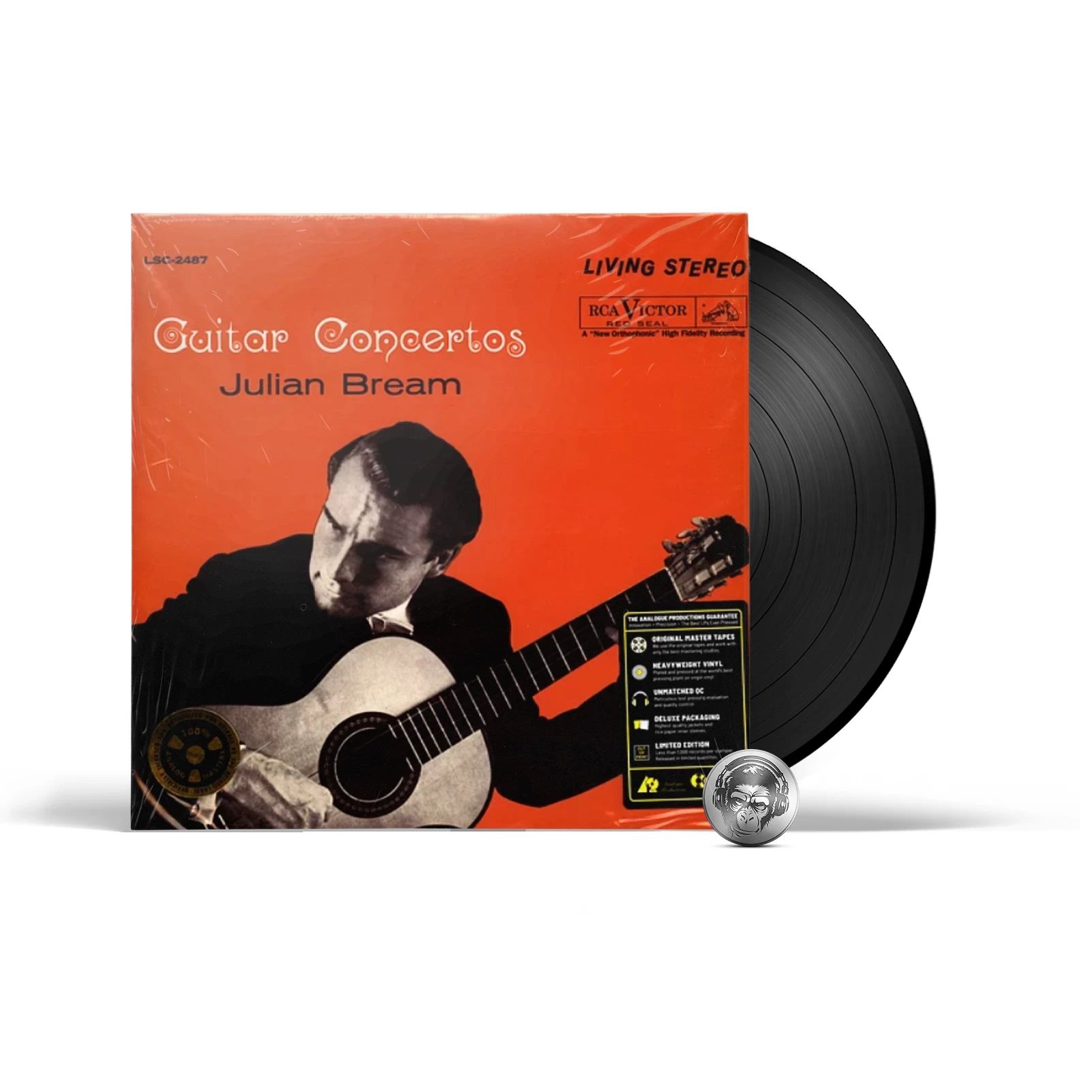 Виниловая пластинка Julian Bream - Guitar Concertos (Analogue) (LP) 2018, Analogue Productions