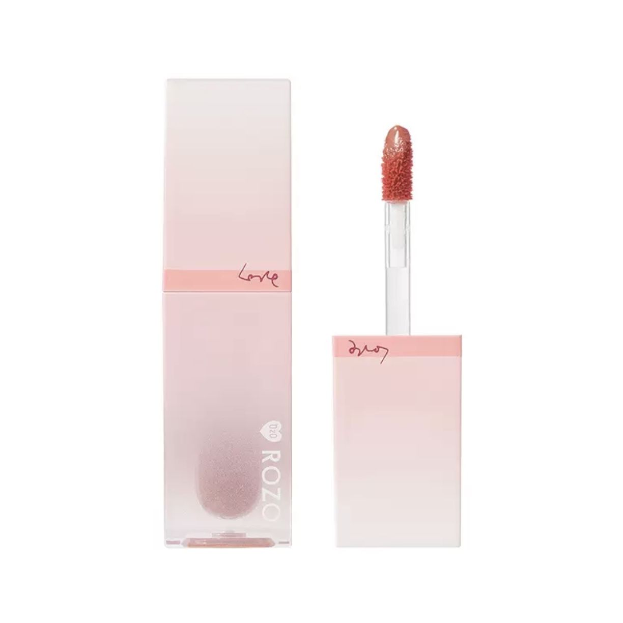 ROZO Glossy Lip Balm ТОН 613 КАРАМЕЛЬ. Тинт бальзам для губ.