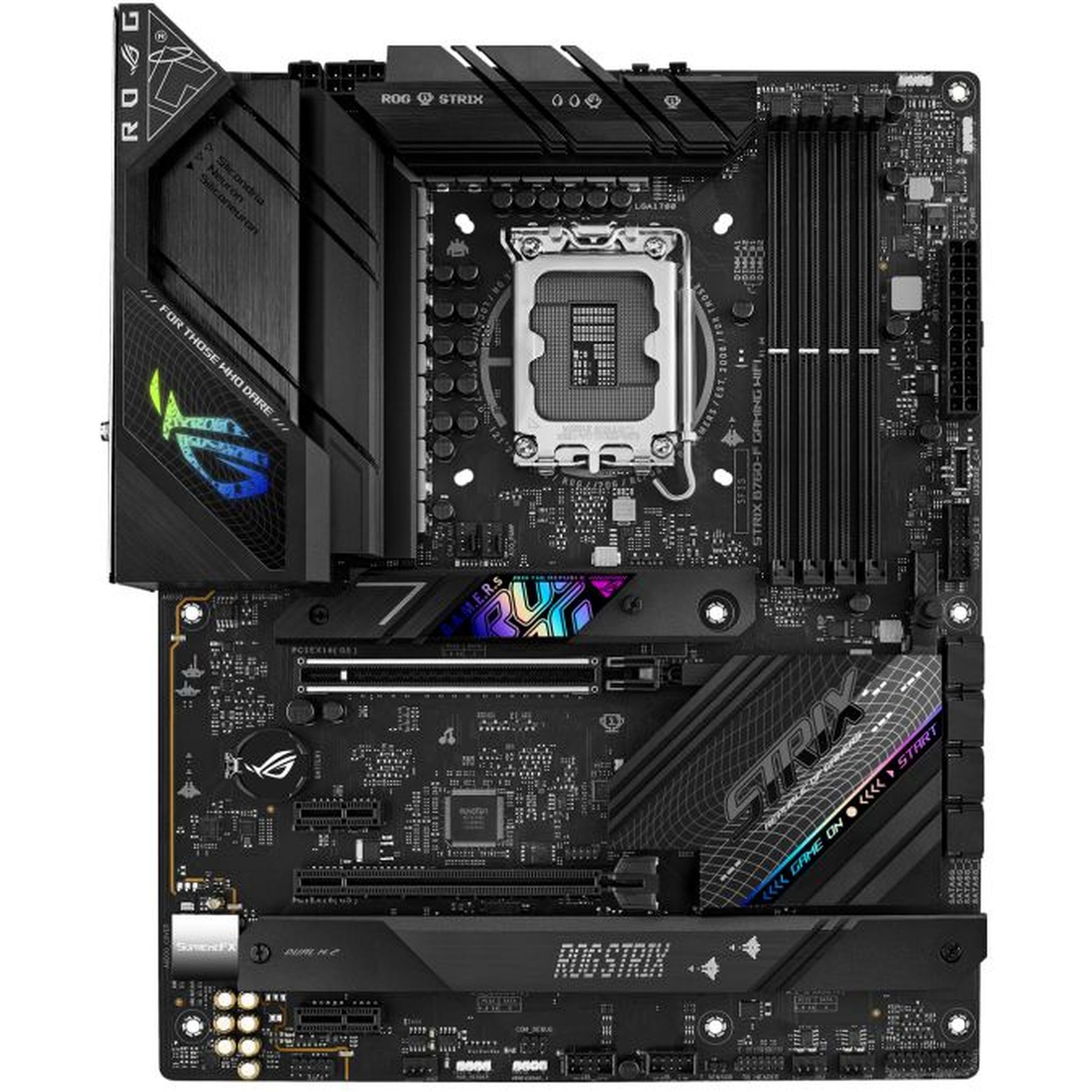 МатеринскаяплатаASUSROGSTRIXB760-FGAMINGWIFI(LGA1700,IntelB760,DDR5,PCI-E5.0),90MB1CT0-M1EAY0