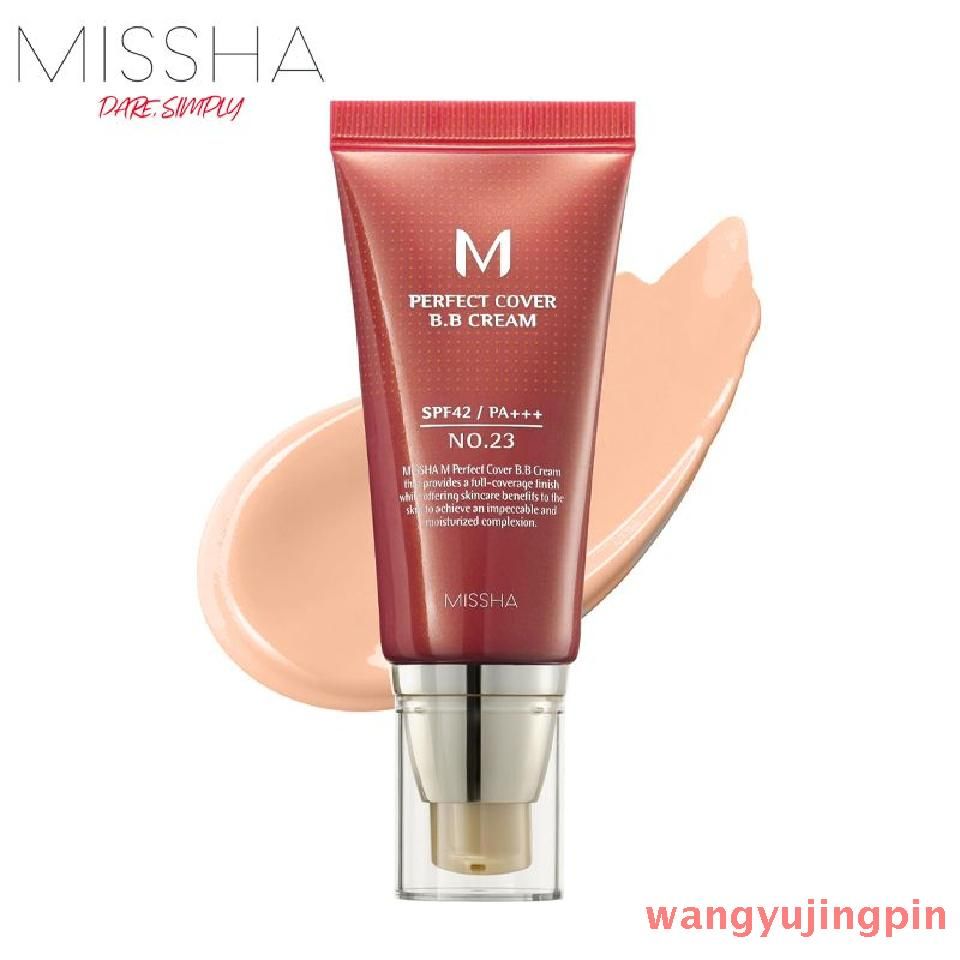 MISSHAТональныйББкремдлялицаMPerfectCoverBBCream50млSPF42/PA+++,23#NaturalBeige988