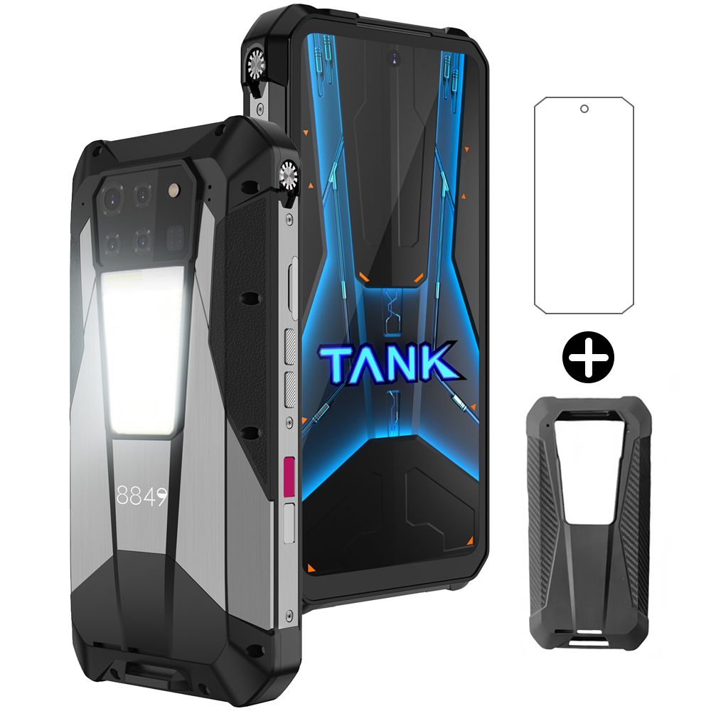 UnihertzСмартфонTANK3PRO_TAEU-31-PRO-16GB-NEWGlobal16/512ГБ,черно-серый