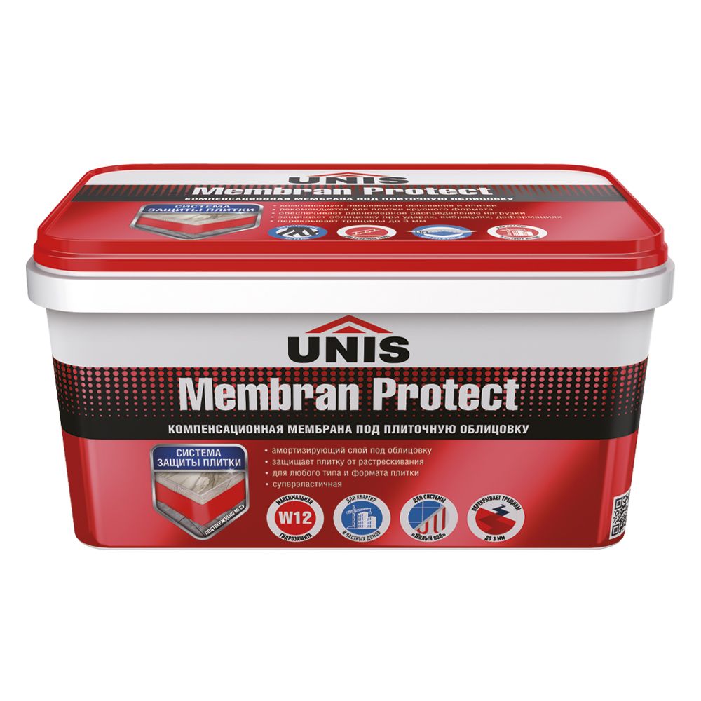 Полимерная гидроизоляция UNIS MEMBRAN PROTECT (4кг)