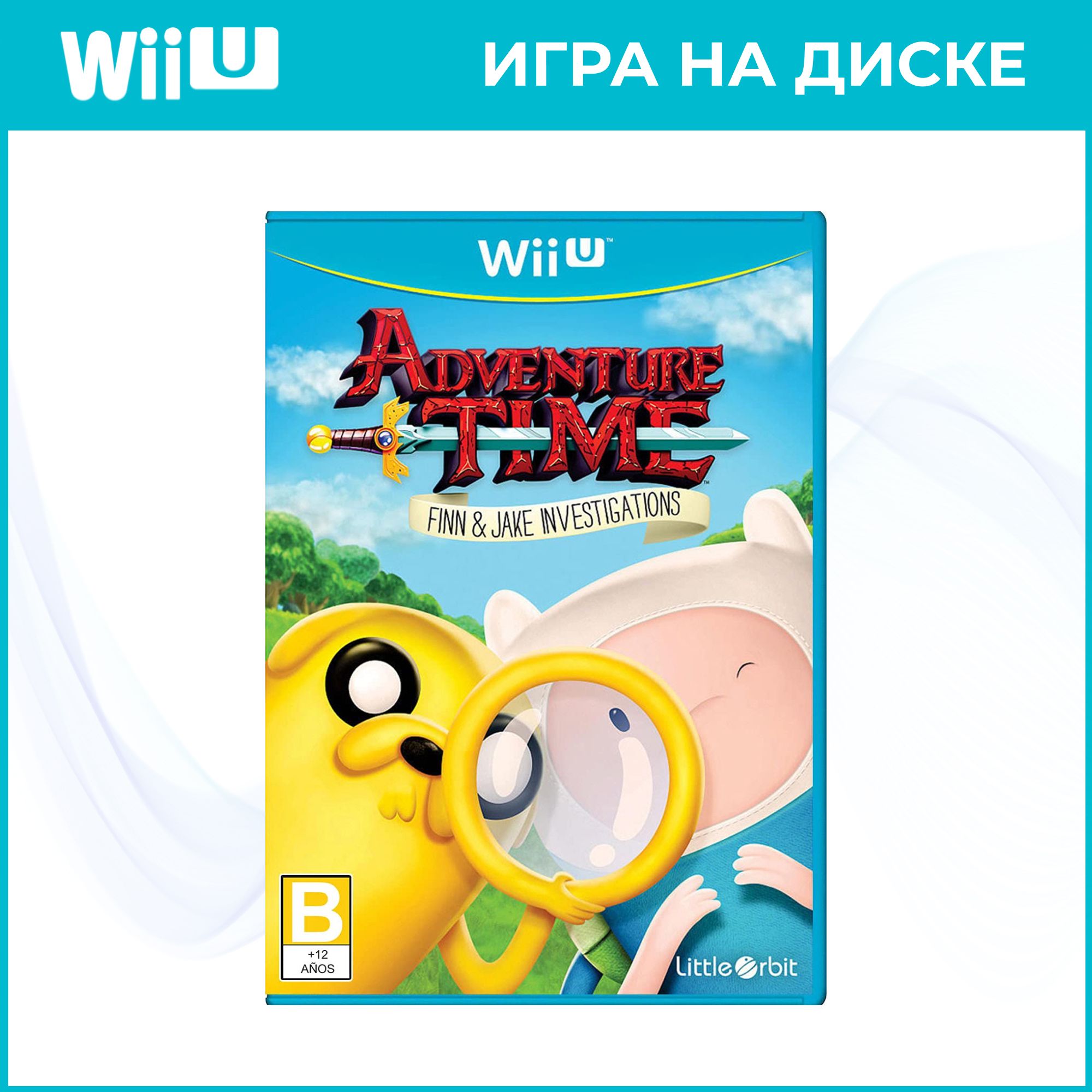 Игра Adventure Time Finn & Jake Investigations (Nintendo Wii U, Новая) (Nintendo Wii U, Английская версия)