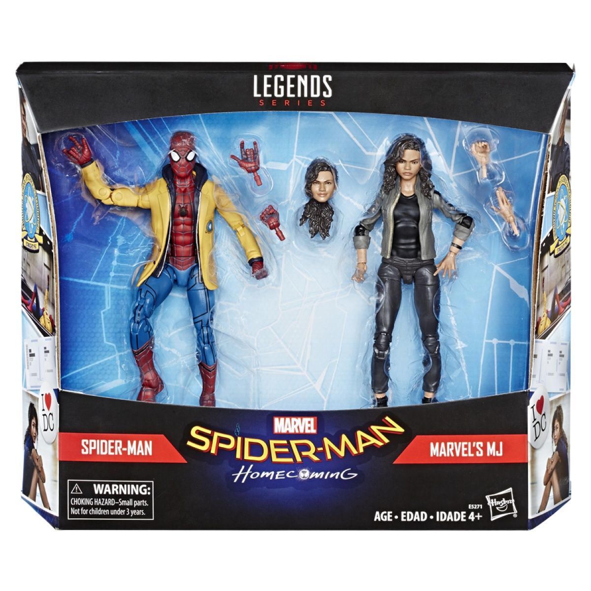 фигуркиHasbroMarvelLegendsSeriesActionFiguresSpider-man&Marvel