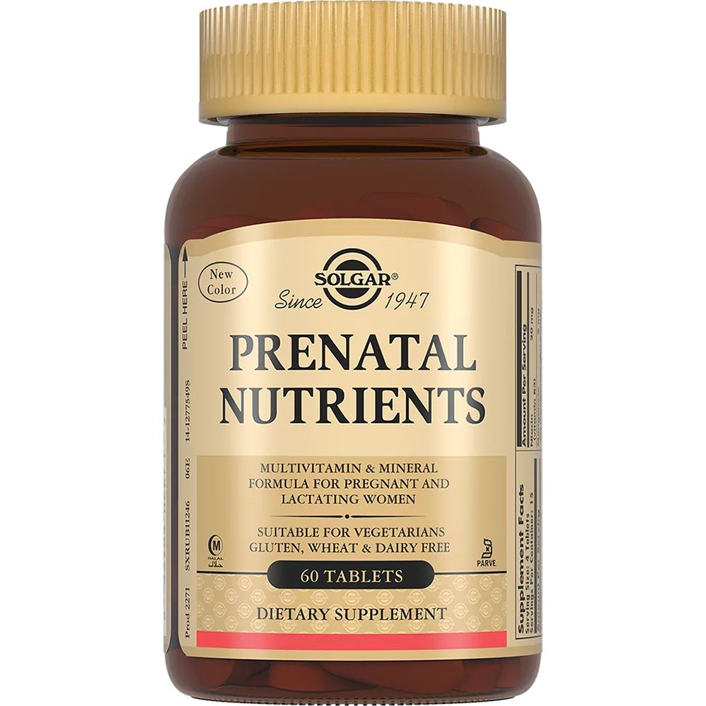 Solgar Таблетки "Солгар-Пренатабс" ("Prenatal Nutrients Tablets"), 60 шт.