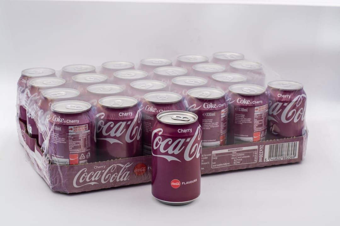 Напиток безалкогольный газированный Coca-Cola Cherry 330мл Упаковка 24шт.