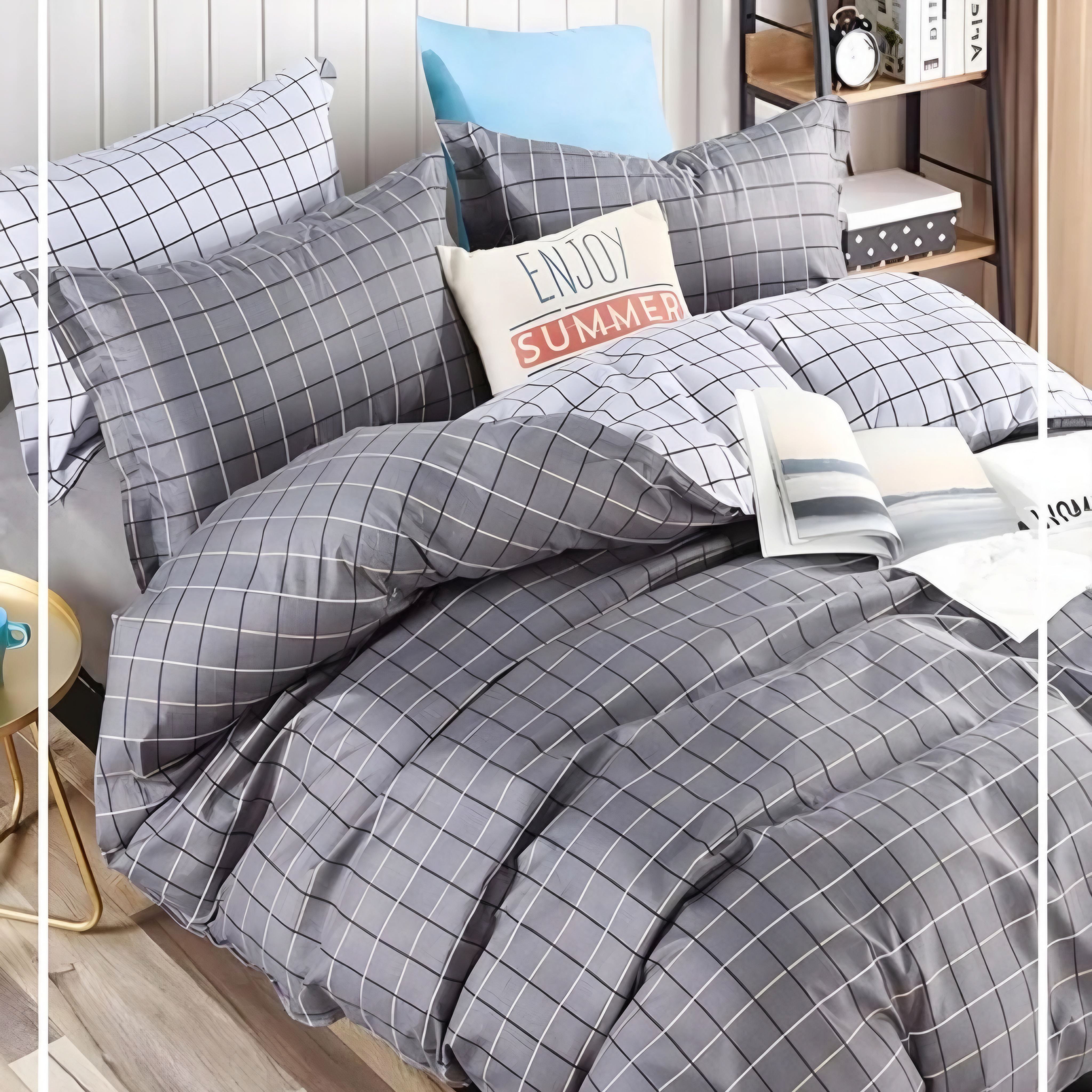 Сеть Модуль Комплект постельного белья, Хлопок, Полиэстер, Двуспальный, наволочки 70x70