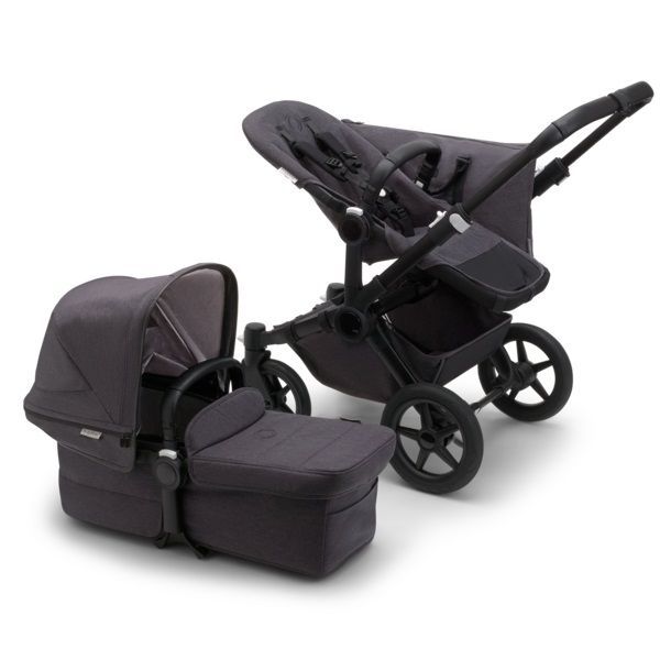 Коляска 2 в1 Bugaboo Donkey 5 Mineral Mono complete Black/Washed black 100000030