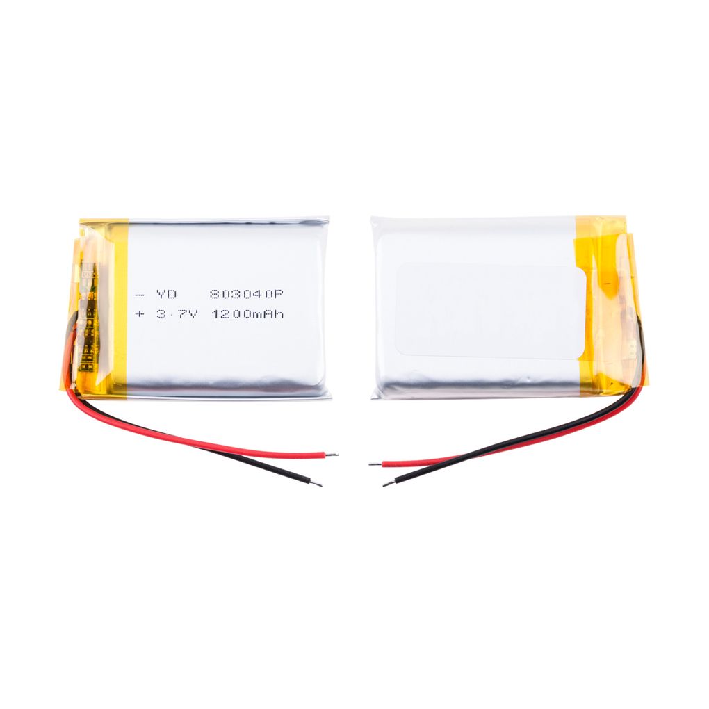 АКБуниверсальный803040p3,7vLi-Pol1200mAh(8*30*40mm)