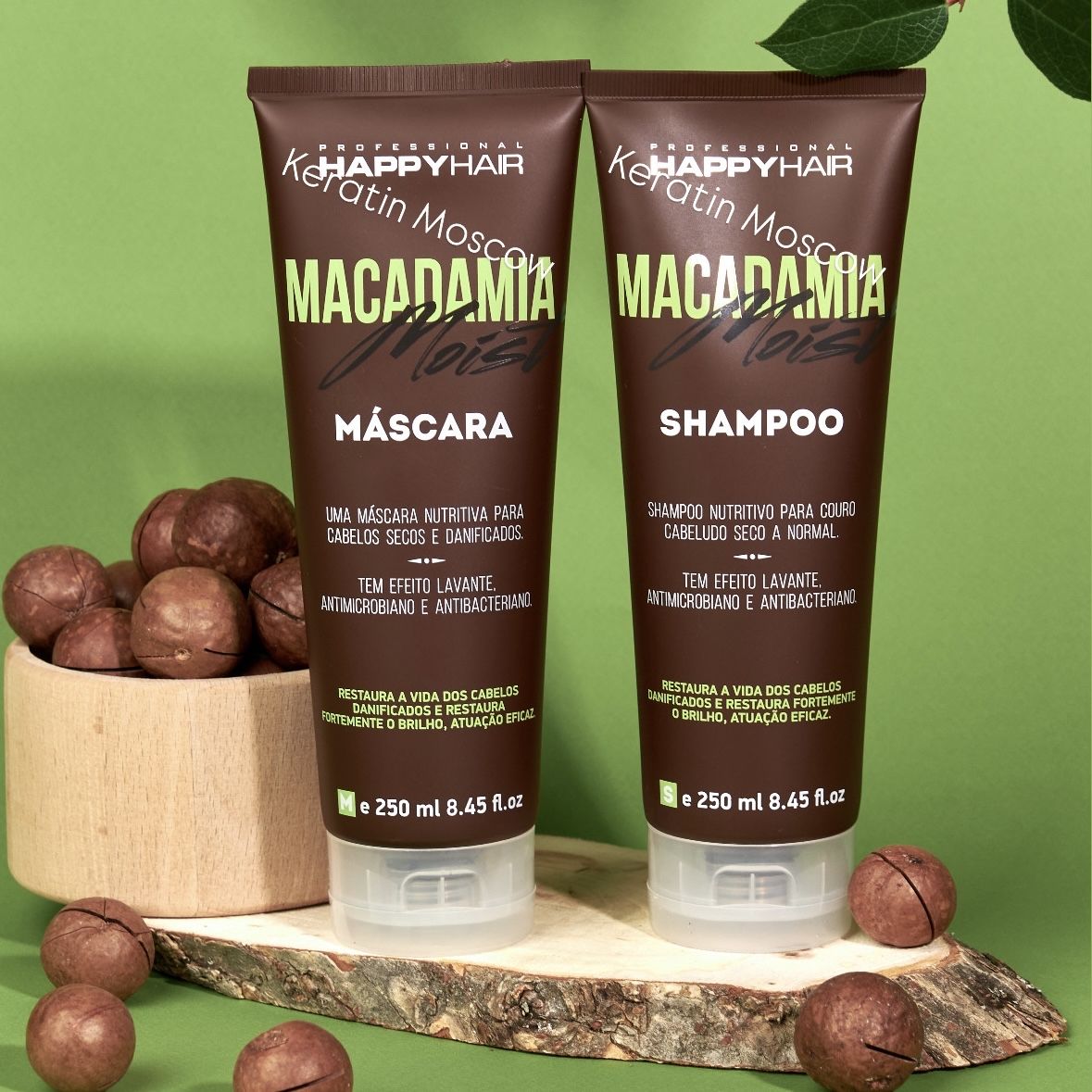 Happy Hair Macadamia Moist Шампунь Маска для волос