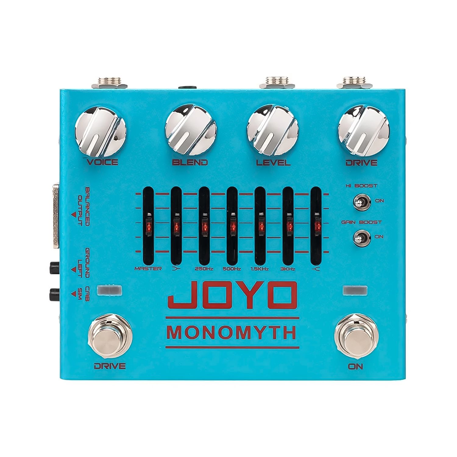 Педаль эффектов для бас-гитары JOYO R-26 MonoMyth