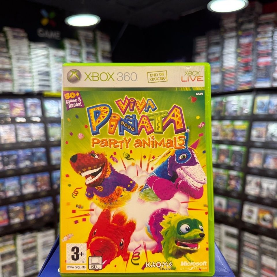 Игра Viva Pinata: Party Animals (Xbox 360) (Box)