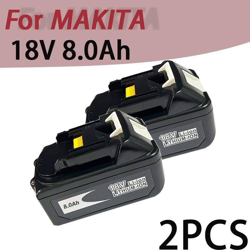 Альтернативные пастбища Makita bl1806 18V 5.0Ah / 6.0Ah / 8.0Ah Электрический инструментальный аккумулятор 2024