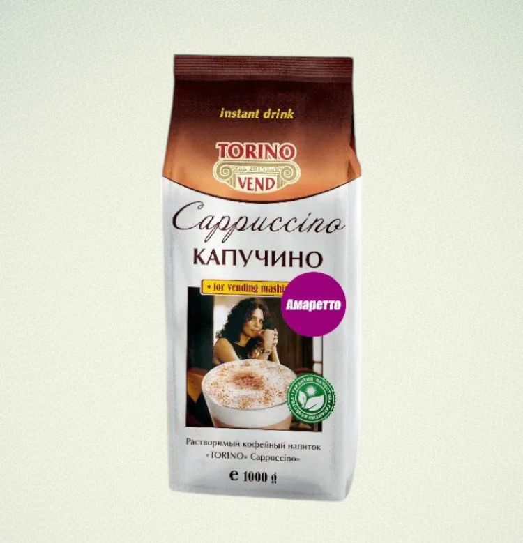 Кофейный напиток "Капучино TORINO AMARETTO", 1000 г